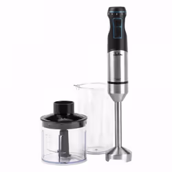 JATA JEBT1791, Mélangeur par immersion, 0,7 L, 1,65 m, 1500 W, Noir, Acier inoxydable