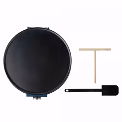 JATA JECR1000 appareil à crêpes 1200 W Noir, Bleu