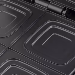 JATA JESW1551 gaufrier et appareil à croque-monsieur 1400 W Noir - Vue supplémentaire 6