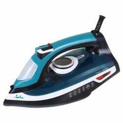 JATA JEPL1221 fer à repasser Fer à vapeur Semelle en céramique 2400 W Noir, Bleu, Gris, Blanc