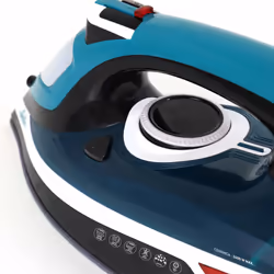 JATA JEPL1221 fer à repasser Fer à vapeur Semelle en céramique 2400 W Noir, Bleu, Gris, Blanc - Vue supplémentaire 4