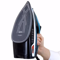 JATA JEPL1221 fer à repasser Fer à vapeur Semelle en céramique 2400 W Noir, Bleu, Gris, Blanc - Vue supplémentaire 6