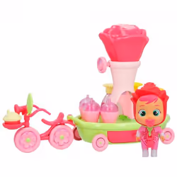 IMC Toys Cry Babies Parfumerie de Rose, Poupée, Genre neutre, 3 an(s), Garçon/Fille, 130 mm, Multicolore