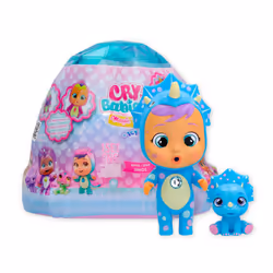 IMC Toys Cry Babies Magic Tears Icy World Dinos, Poupée, 3 an(s), Couleurs assorties
