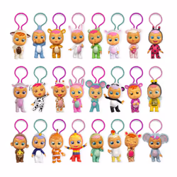 IMC Toys Cry Babies Magic Tears CB Magic Tears Porte-clés Asst, Mini poupée, Genre neutre, 3 an(s), Garçon/Fille, 85 mm, 45 g