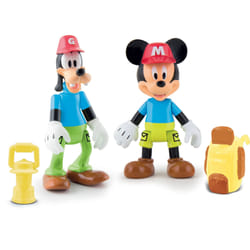 IMC Toys Pack 2 Figurines Mickey Et Dingo "A L'Aventure"