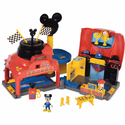 IMC Toys Mickey Mouse - Garage, 3 an(s), Plastique, 17 pièce(s), 1,74 kg