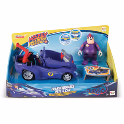 IMC Toys Mickey Et Ses Amis Top Départ! - Véhicule Transformable + 1 Figurine Pete