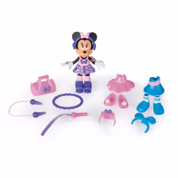 IMC Toys Minnie - Fashionista Fitness - Figurine 15 Cm