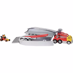 IMC Toys Camion Transporteur Mickey & Ses Amis Top Départ, Mickey Roadster Racers, 3 an(s), Multicolore