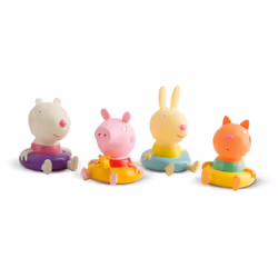 IMC Toys Peppa Pig - 4 Figurines de Bain