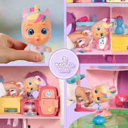 IMC Toys Cry Babies Magic Tears Dreamy's Mega House maison de poupée - Vue supplémentaire 9