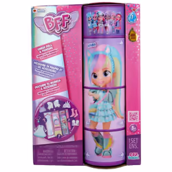 IMC Toys Cry Babies Jenna, Poupée mannequin, Femelle, 3 an(s), Fille, 200 mm, Multicolore