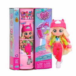 IMC Toys BFF by Cry Babies Hannah, Poupée mannequin, Femelle, 3 an(s), Garçon/Fille, 200 mm, Multicolore