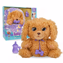 IMC Toys Baby Paws Love & Care Labradoodle, Garçon/Fille, Effets lumineux, Sonore