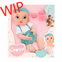IMC Toys Be Loved Sam, 1,5 an(s), 290 mm, 850 g, Rose