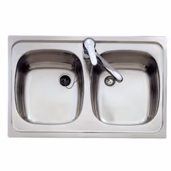 Teka 50 2C, 2 bols, 3,81 cm (1.5")