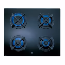 Teka CGC 4G AI AL, Noir, Intégré, Gaz, 4 zone(s), 4 zone(s), Large