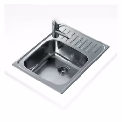 Teka Classic 1C, 1 bols, 406 x 406 mm, 19 cm, 8,89 cm (3.5")