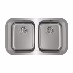 Teka BE 2C 780, Evier encastré, Rectangulaire, Acier inoxydable, Acier inoxydable, 2 bols, 400 x 340 mm