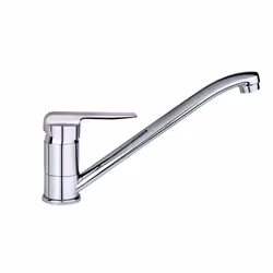 Teka IN 913, Standard, Chrome, Métal, Poignées de levier, Unique, 16,7 cm
