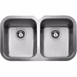 Teka BE 2C 765, Evier à poser, Rectangulaire, Acier inoxydable, Acier inoxydable, 2 bols, 20 cm