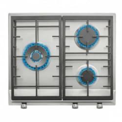 Teka EX 60 1 3G AI AL DR BUT Acier inoxydable Intégré Gaz 3 zone(s)