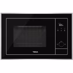 Teka ML 820 BIS, Intégré, Micro-ondes grill, 20 L, 700 W, Rotatif, Tactile, Noir, Acier inoxydable