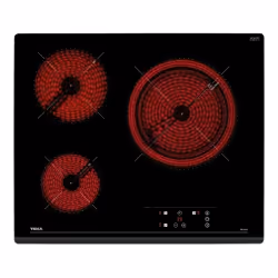 Teka TZ6315, Noir, Intégré, Céramique, Verre, 3 zone(s), 3 zone(s)
