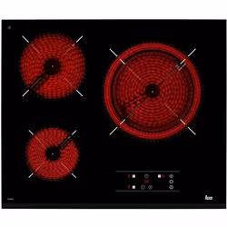 Teka TB6315, Noir, Intégré, Céramique, Verre, 3 zone(s), 3 zone(s)