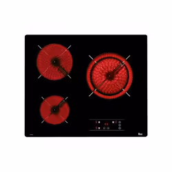 Teka TB6310, Noir, Intégré, Céramique, Verre, 3 zone(s), 3 zone(s)
