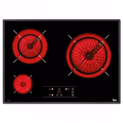 Teka TR5300, Noir, Intégré, Céramique, Verre, 3 zone(s), 3 zone(s)