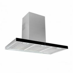 Teka DLH 786 T Monté au mur Noir, Acier inoxydable 701 m³/h A+