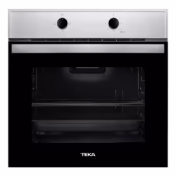 Teka HBB 435, Moyenne, Four électrique, 72 L, 72 L, Intégré, Noir, Acier inoxydable