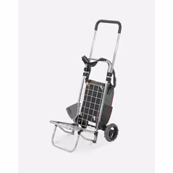 Crespo AL-120, Aluminium, Diable, Noir, Gris, Argent, 25 kg, 2 roue(s), 385 mm