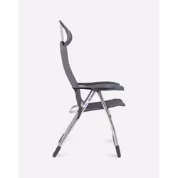 Crespo AL-215 Chaise de camping 2 pieds Gris