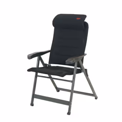 Crespo AP-237-ADCS, 140 kg, Chaise de camping, 4 pieds, 6,14 kg, Aluminium, Tissu, Noir