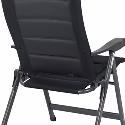 Crespo AP-237-ADCS Chaise de camping 4 pieds Noir