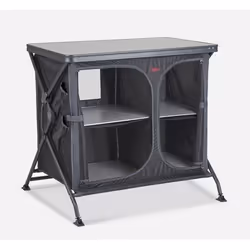 Crespo 1157030 cuisine de camping Noir, Gris Aluminium