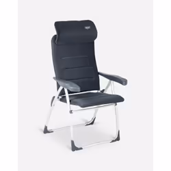 Crespo AA-215, 110 kg, Chaise de camping, 4 pieds, 3,9 kg, Mesh, Gris