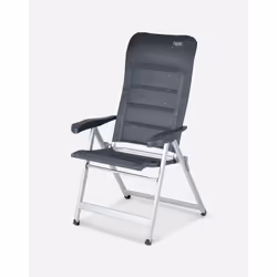 Crespo AL-237 Chaise de camping 4 pieds Gris