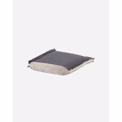 Crespo AL-232 Chaise longue de camping 4 pieds Noir