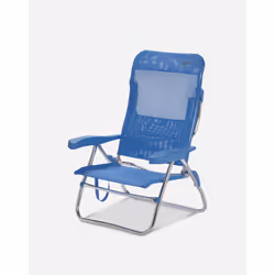 Crespo AL-223 Chaise de camping 4 pieds Bleu