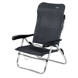 Crespo AL-223 Chaise de camping 4 pieds Gris