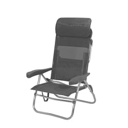Crespo AL-223-C Chaise de camping 4 pieds Gris