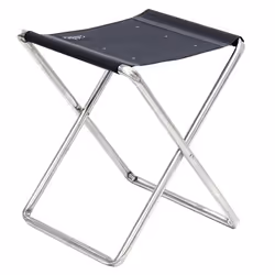 Crespo AL-301, 90 kg, Tabouret de camping, 4 pieds, 600 g, Aluminium, Fibre, Gris