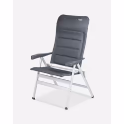 Crespo AL-238 Chaise de camping 4 pieds Gris
