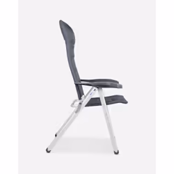 Crespo AL-238 Chaise de camping 4 pieds Gris