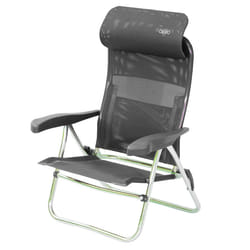 Crespo AL-205C Chaise longue de camping 4 pieds Gris