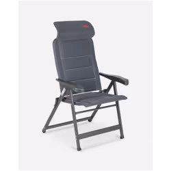 Crespo AP-235, 140 kg, Chaise de camping, 4 pieds, 4,2 kg, Mesh, Gris